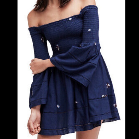NWT FREE PEOPLE counting daises mini dress - Picture 4 of 9